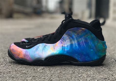 nike galaxy foamposite shoes